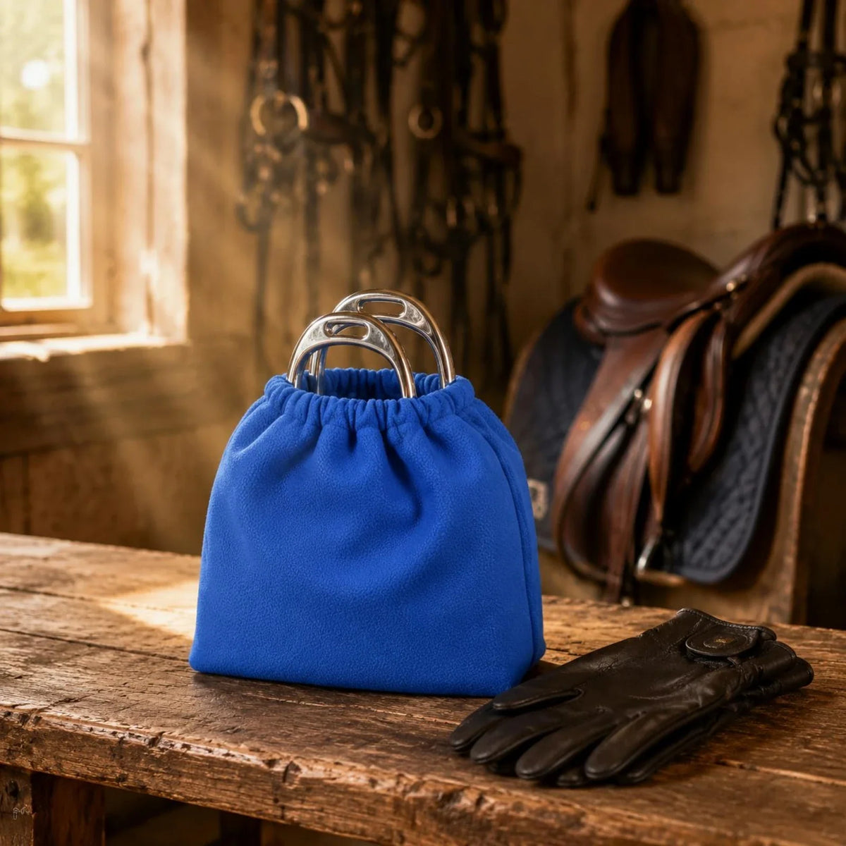 2 Pieces Fleece Stirrup Cover Easy to - ProPawPet.com
