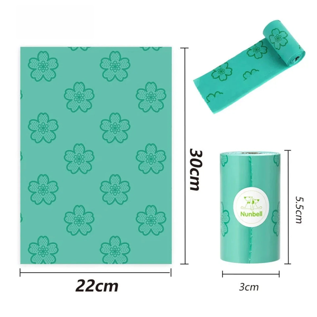Multicolor Dog Poop Bag Dispenser Thickened Portable Pet Waste – Dog Supplies