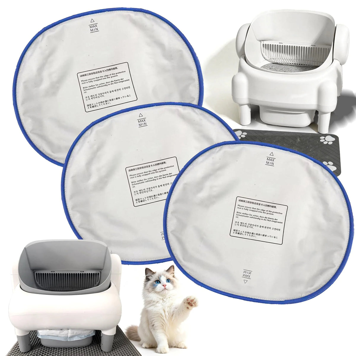 Cat Litter Box Replacement Mat for Self - ProPawPet.com