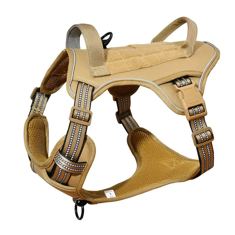 Dog Tactical Harness Vest Pet Dog Harness - ProPawPet.com