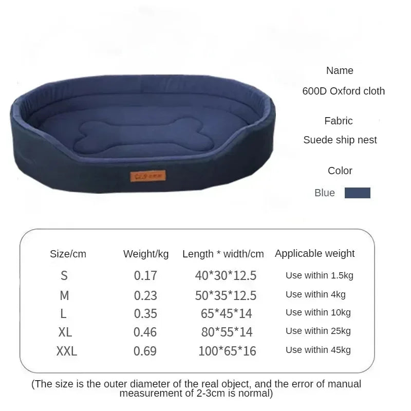 Double Sided Dog Bed Big Size Extra Large - ProPawPet.com