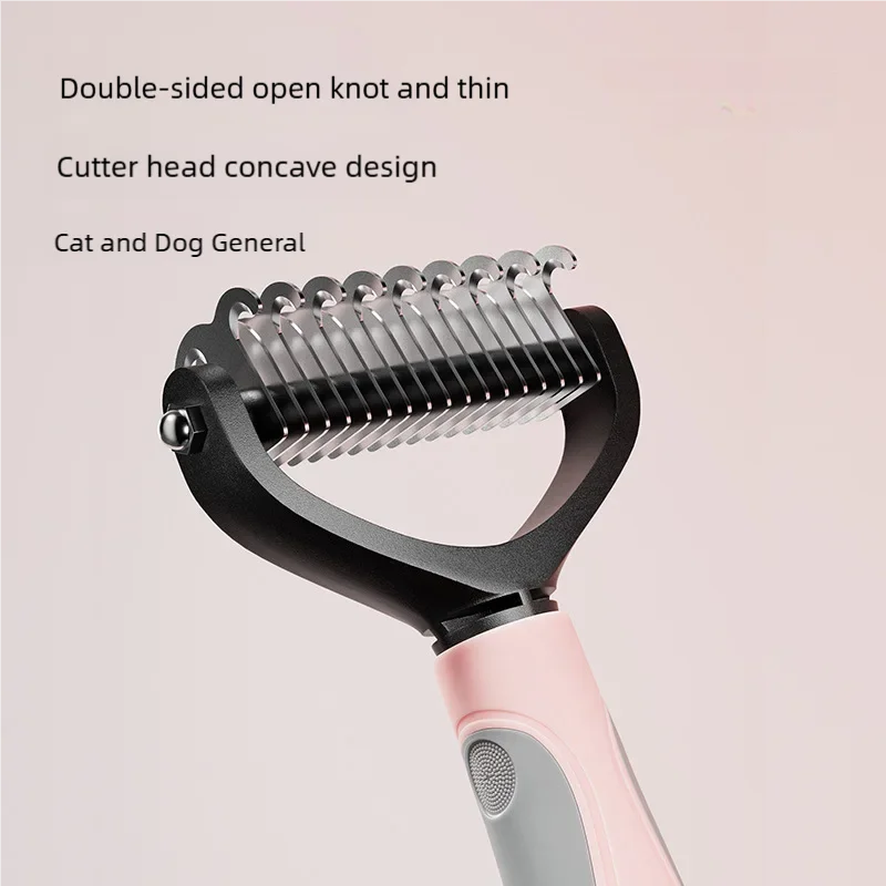 Pet Deshedding Brush Double Sided Pet - ProPawPet.com