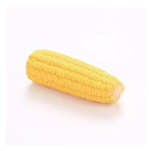 Corn Shape Puppy Dog Plaything Latex Squeak Interactive Chew Bite