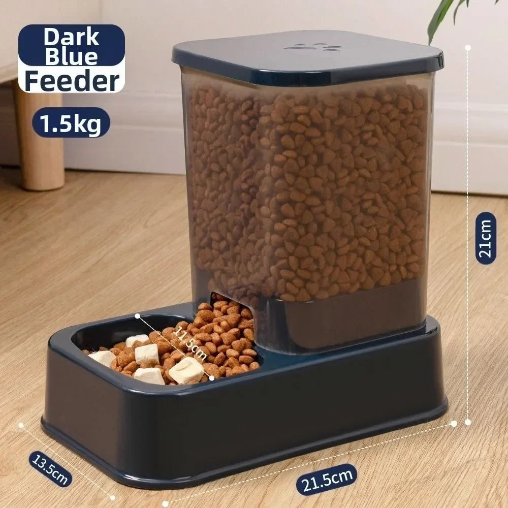 800mL Pet Automatic Feeder Large Capacity 2 - ProPawPet.com
