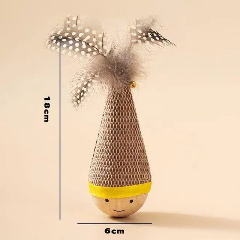 Cat Interactive Toys Funny Feather Kitten Teaser – Cat Supplies