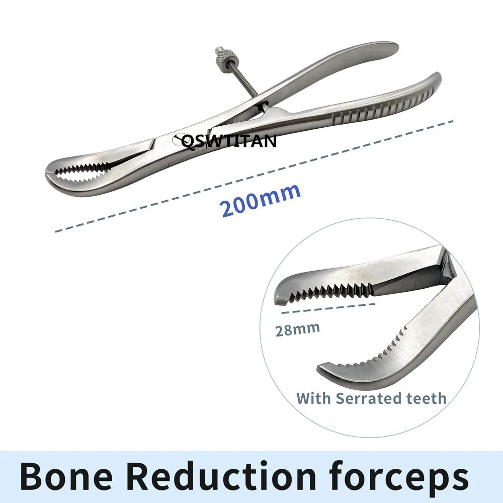 QSWTITAN Toothed Phalanges Reduction Forceps - ProPawPet.com