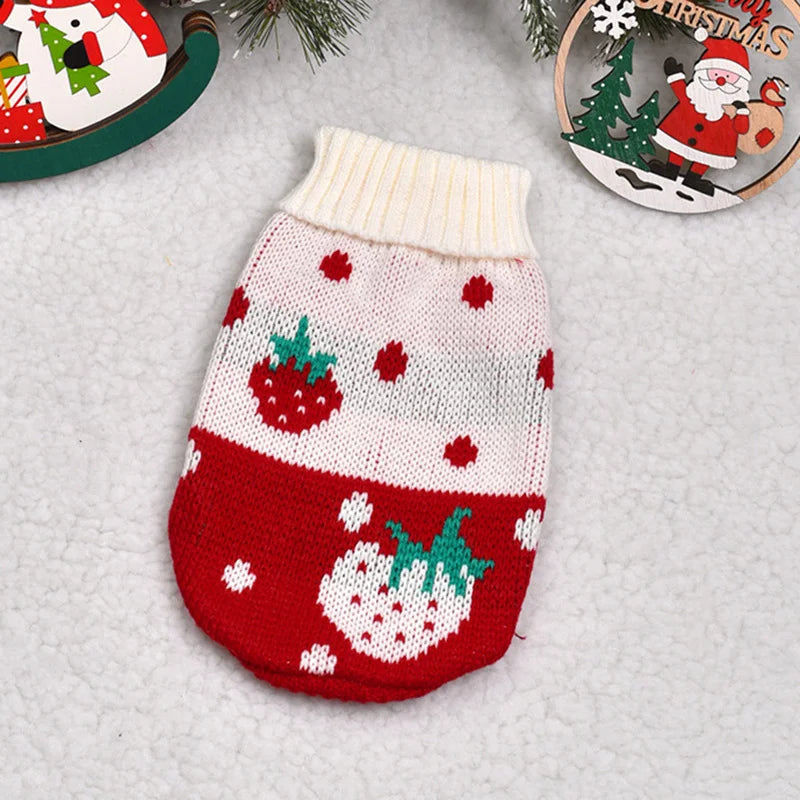 Cute Cat Sweater Costume Winter Warm Pet - ProPawPet.com
