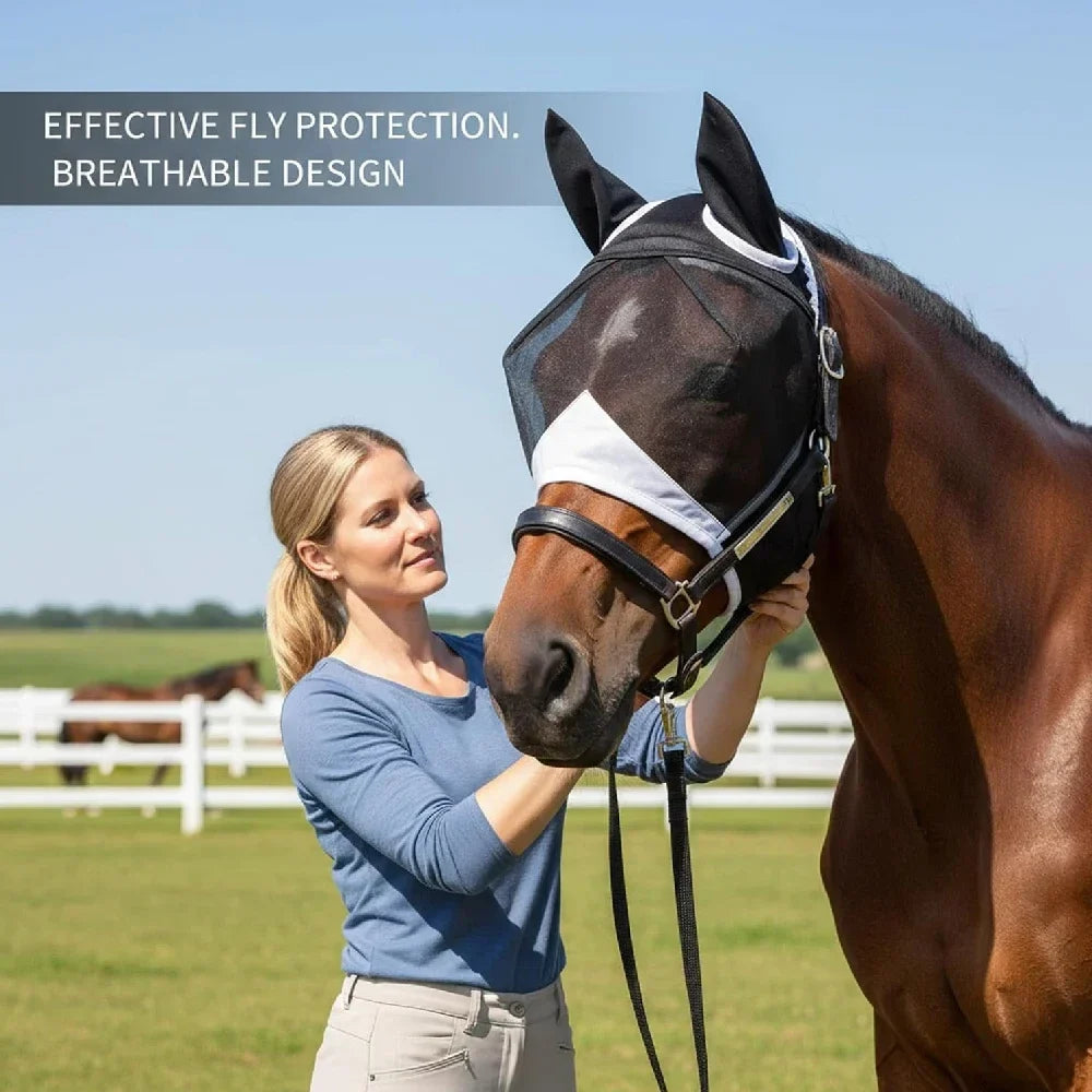 Anti-mosquito Horse Hood, Multi-size - ProPawPet.com