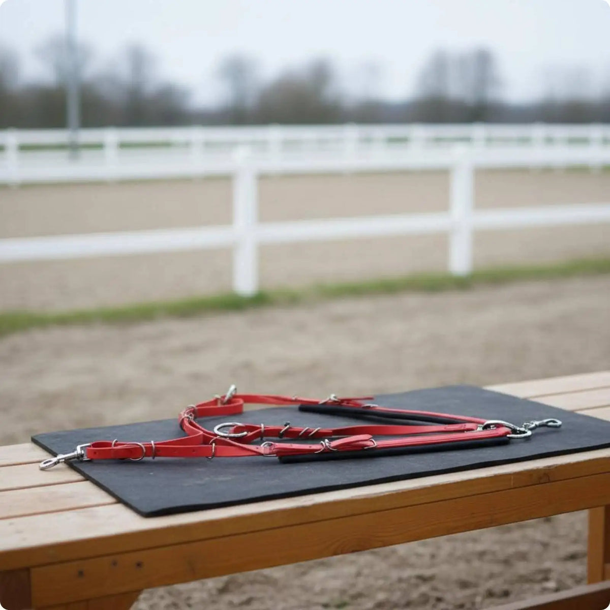 Water-resistant PVC Martingale Strap Horse Harness – Stable & Barn Supplies