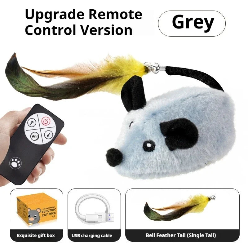 Automatic Sensing Moving Mouse Interactive Cat Toys, Rechargeable