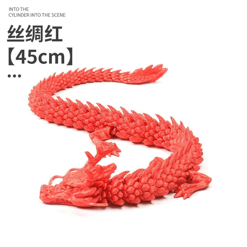 Laser Holographic 3D Printed Dragon Aquarium Fish Tank – 18 Colors