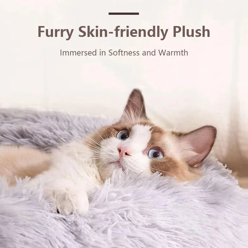 40-70cm Home Plush Pet Nest Super Soft Warm - ProPawPet.com