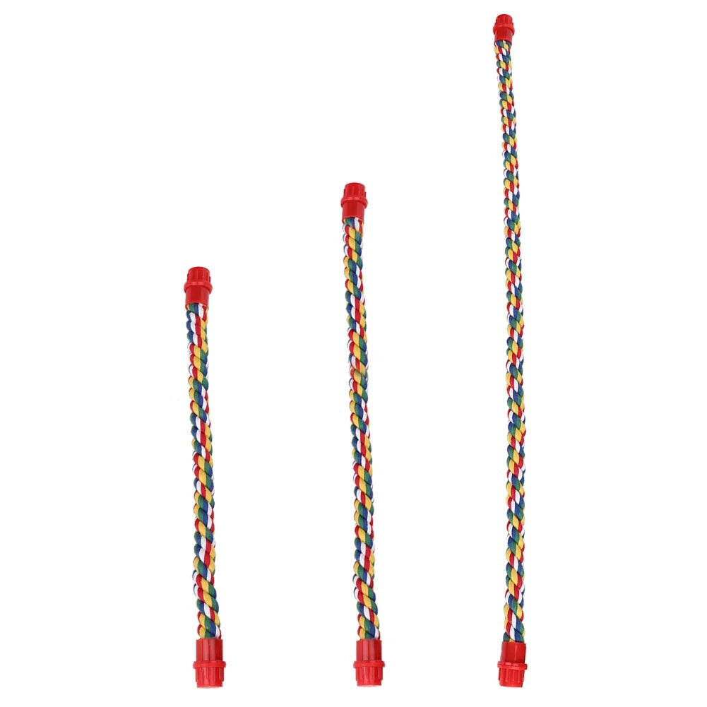 Colorful Hanging Cotton Rope Bird Standing - ProPawPet.com
