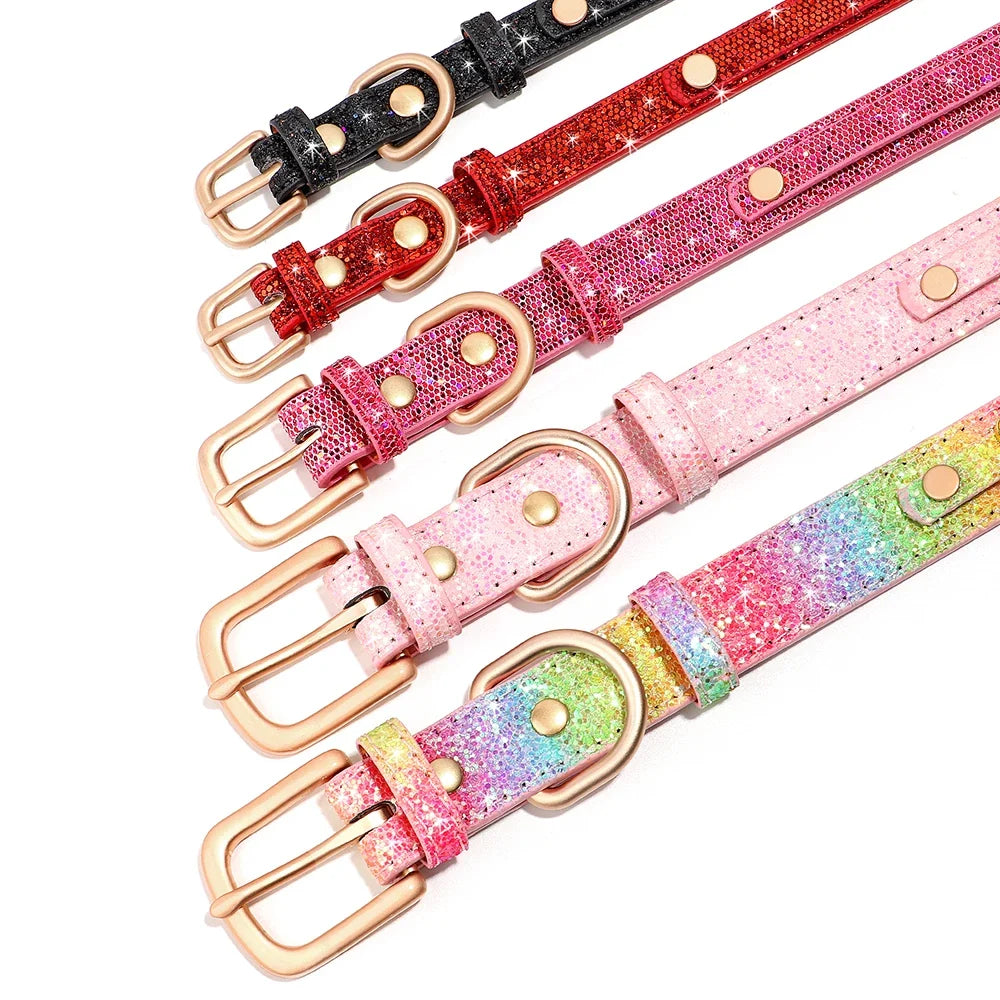 Bling Crystal Puppy Dog Collars Personalized - ProPawPet.com