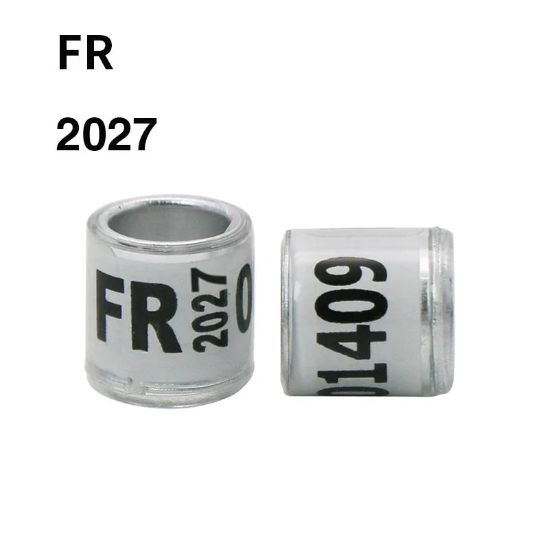 27 Aluminum Plastic Pigeon Foot Ring – Bird Supplies