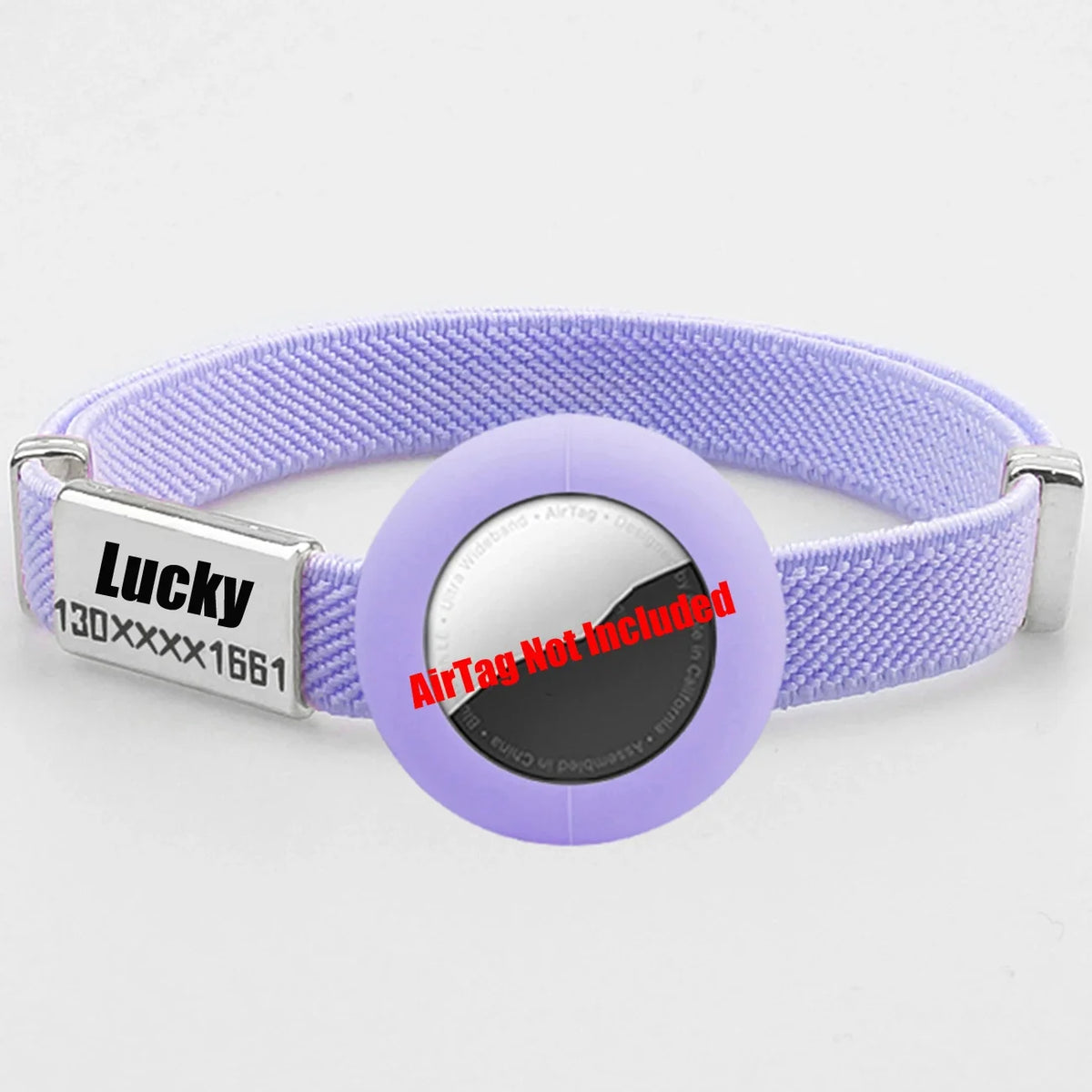 Airtag Cat Collar Elastic Customized Name Tag – Cat Supplies