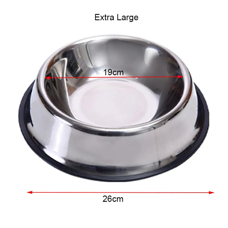 Stainless Steel Dog Bowl Food Storage Container – Dog Supplies