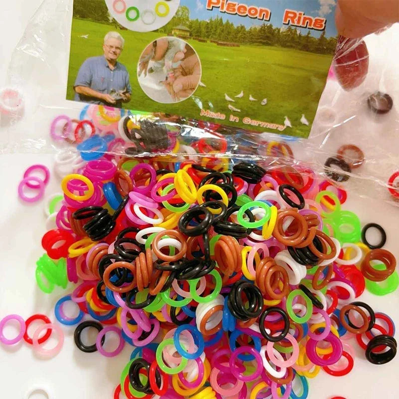 100Pcs Pigeon Bird Foot Rubber Ring Elastic - ProPawPet.com