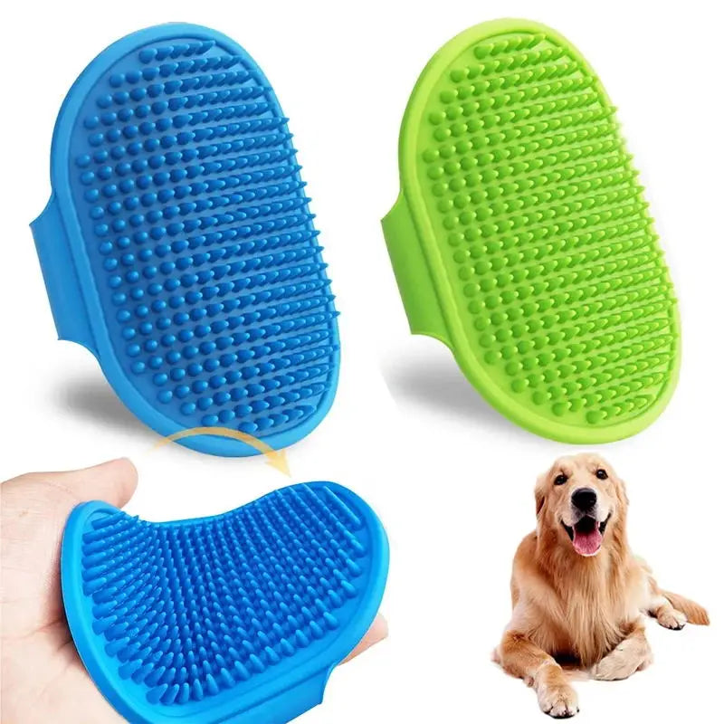 Pet Cleaning Brush Dog Cats Bath Soft Rubber - ProPawPet.com