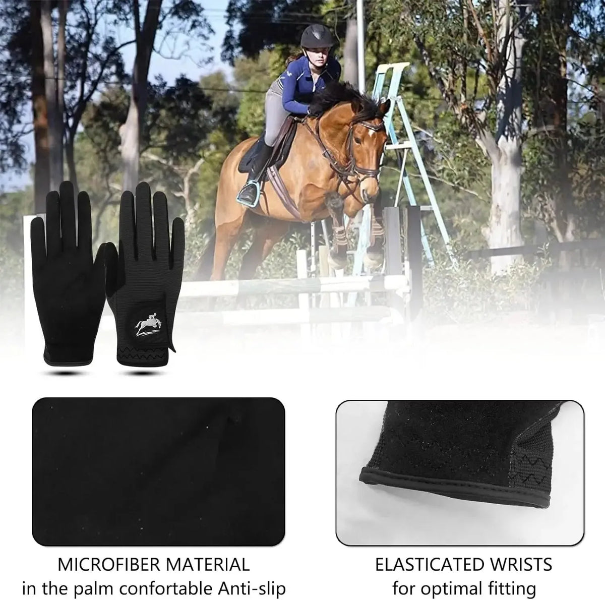 Lightweight Breathable Mesh Equestrian - ProPawPet.com