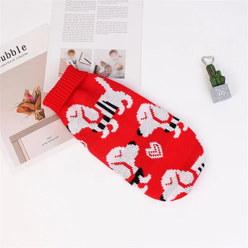 Cute Cat Sweater Costume Winter Warm Pet - ProPawPet.com