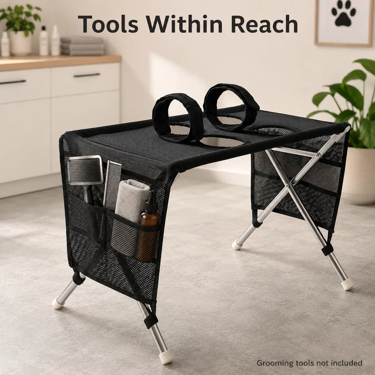 Upgraded Pet Grooming Stand Foldable Dog Cat - ProPawPet.com