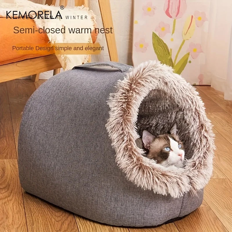 KEMORELA Winter Cat Bed Self-Warming Puppy - ProPawPet.com