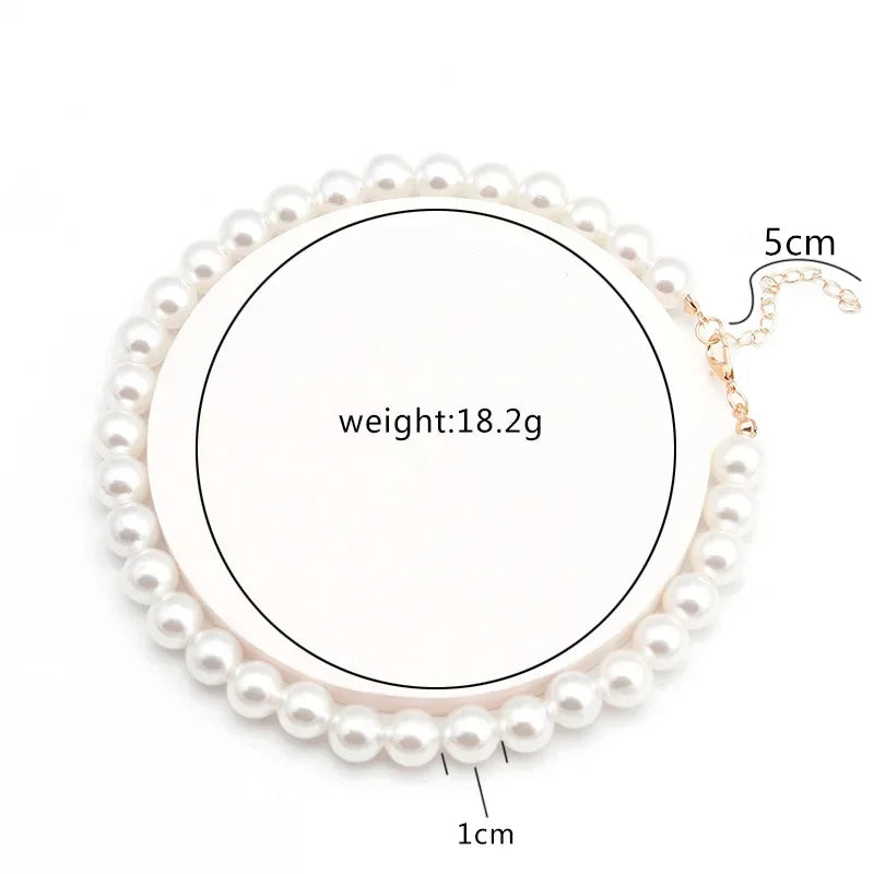 Fashion Adjustable Pearl Pet Collar with - ProPawPet.com
