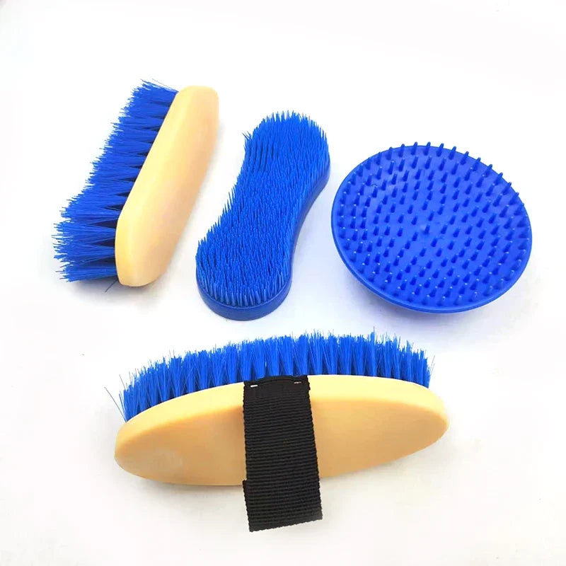 Equestrian Horse Grooming Brush Set – 2 Colors