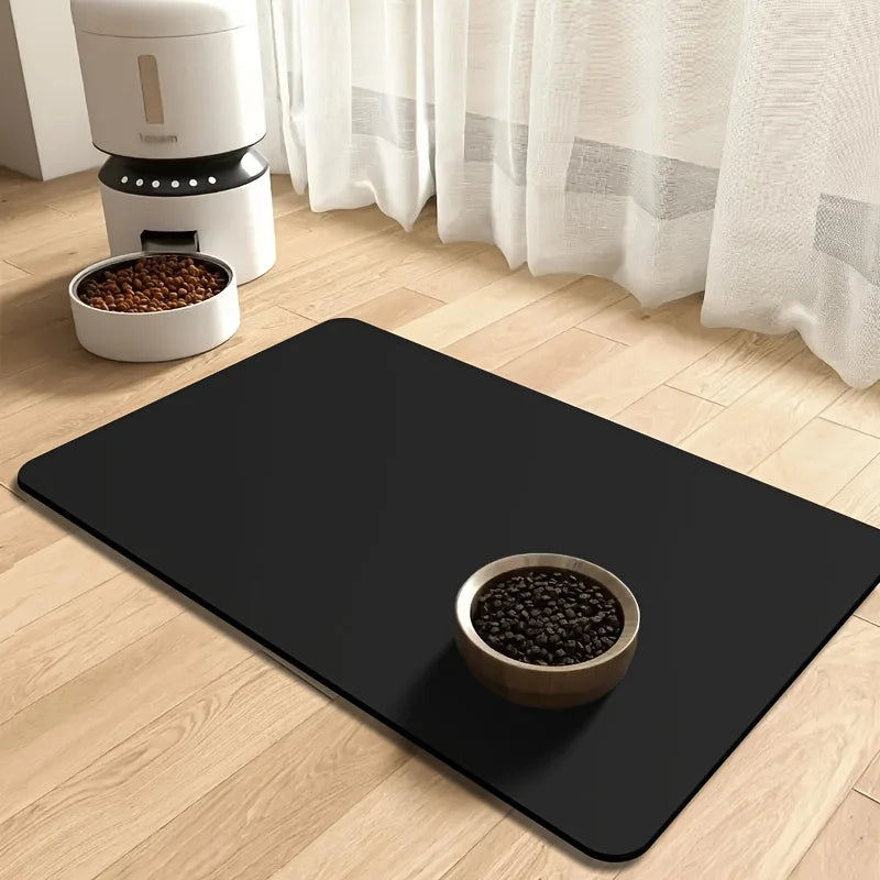 Solid Color Pet Feeding Pad Cat and Dog Special Placemat