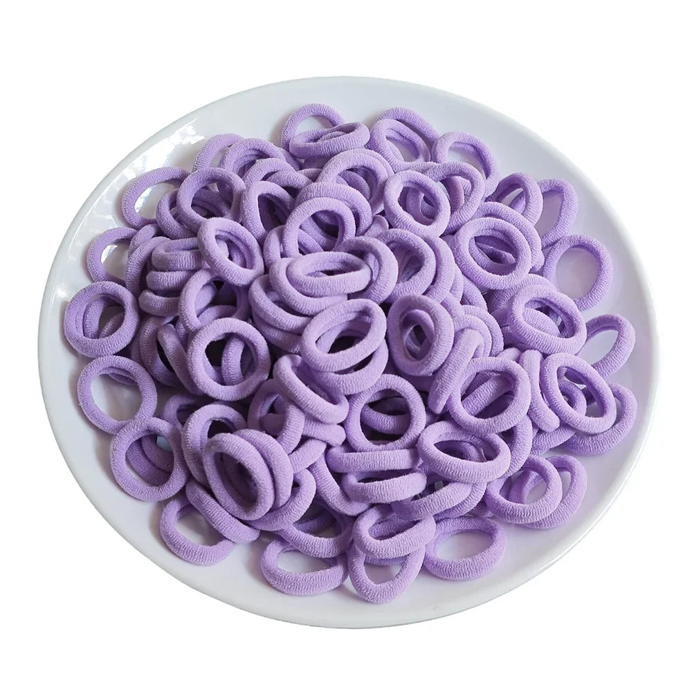 Set Pet Elastic Hair Band Cute Dog Grooming Accessories – 16 Colors