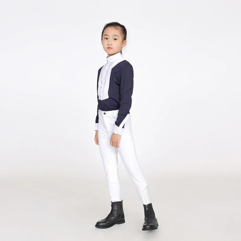 Children Half Silicone Horse Riding Pants - ProPawPet.com