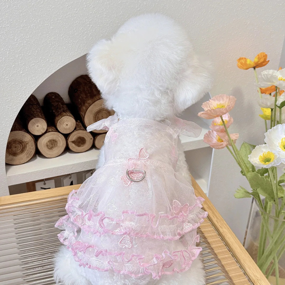 Mesh Pet Clothes Summer Puppy Sweet Princess - ProPawPet.com
