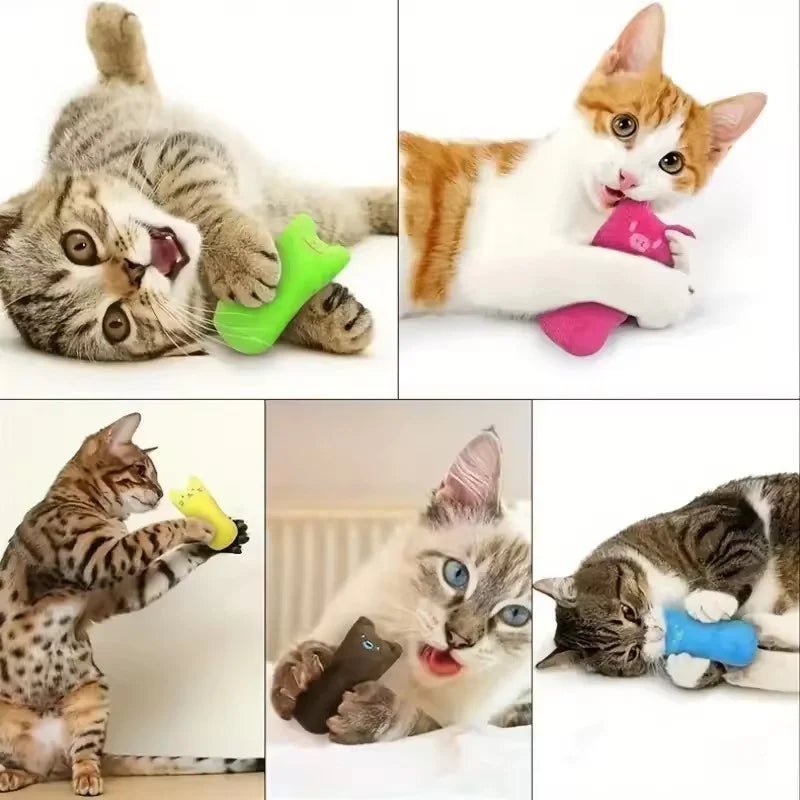 Catnip Plush Thumb Toy For Cats Scratch - ProPawPet.com