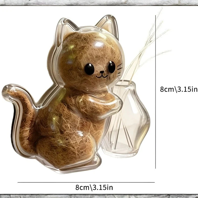 Fridge Magnet Cat Hair Keepsake Clear - ProPawPet.com