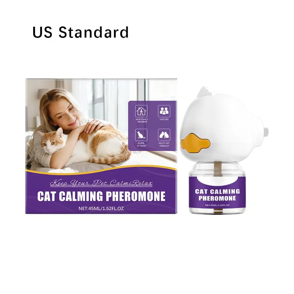 Pheromone Diffuser for Cats Relieve Anxiety Calming Spray – 4 Colors