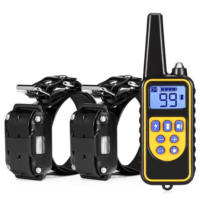 Waterproof Dog Shock Collar with Remote -dog Training – 9 Colors