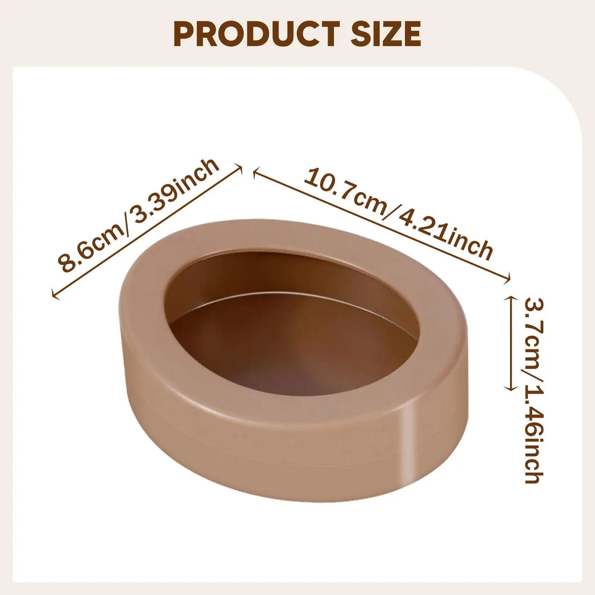 Durable Reptile Food Dish Anti Tip Feeder - ProPawPet.com