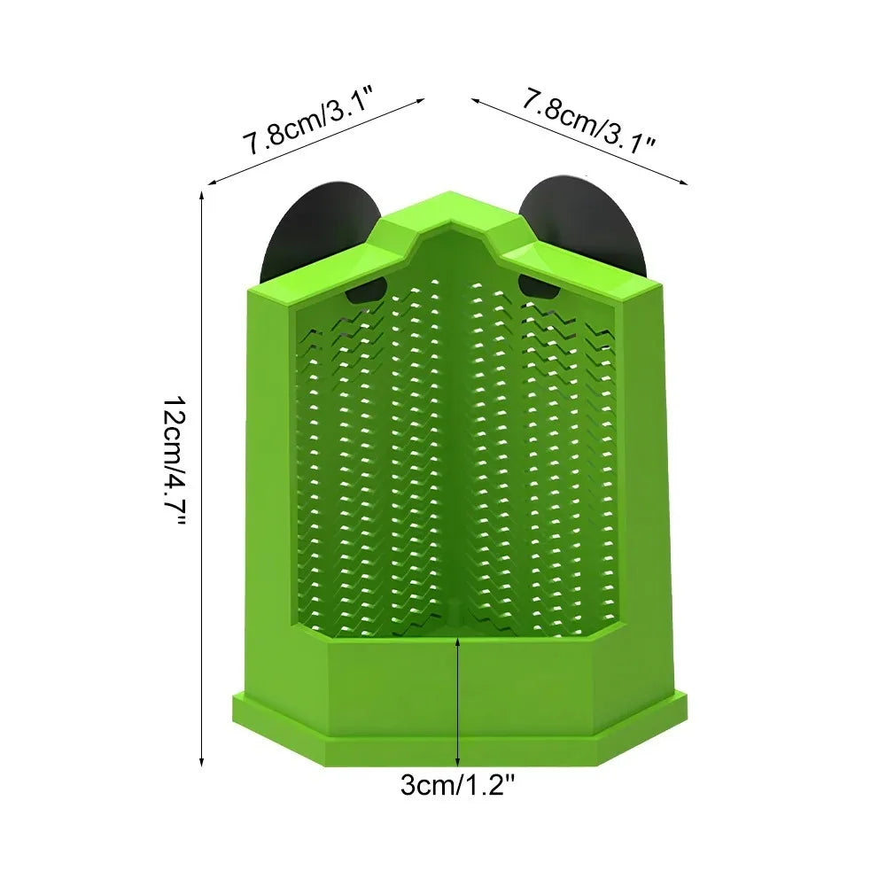 Plastic Reptile Feeding Dish Suspendable Design Open Mouth – 5 Colors