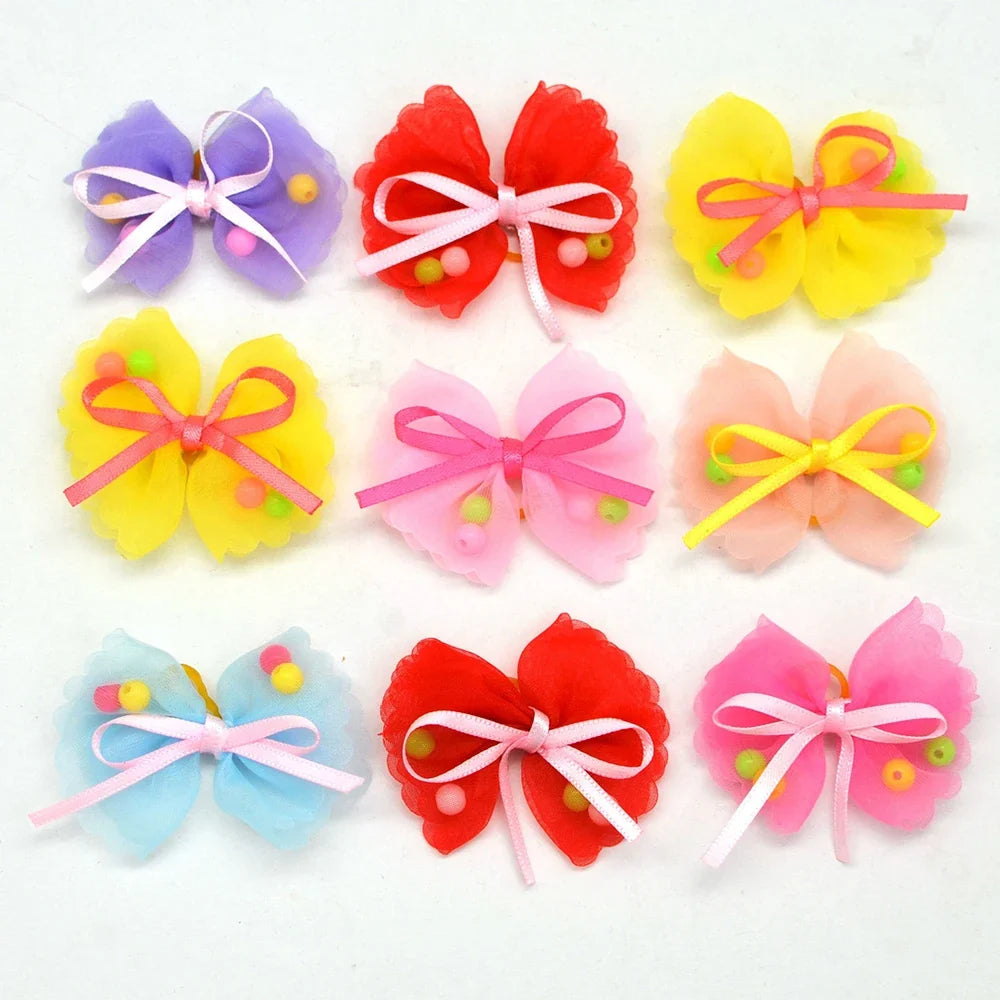 50/100pcs Cute Pet Dog Cat Hair Bows for Dog - ProPawPet.com