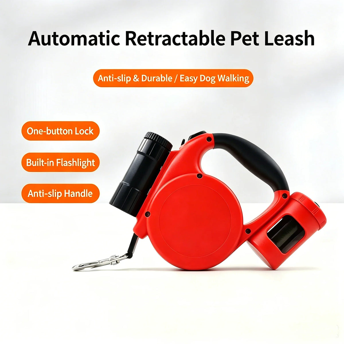 Pet Leash, Nylon Retractable Dog Lead, - ProPawPet.com
