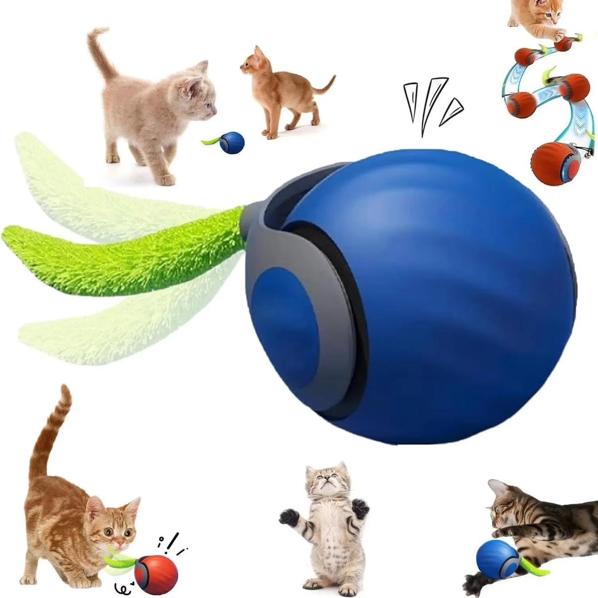 Indoor Interactive Birds Toy for Cat Chasing - ProPawPet.com