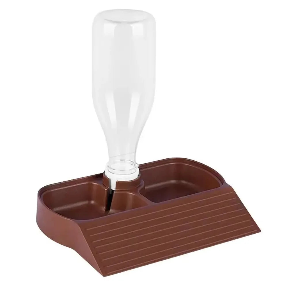 2 in 1 Reptile Feeder Station Automatic Fill Large Capacity – 2 Colors