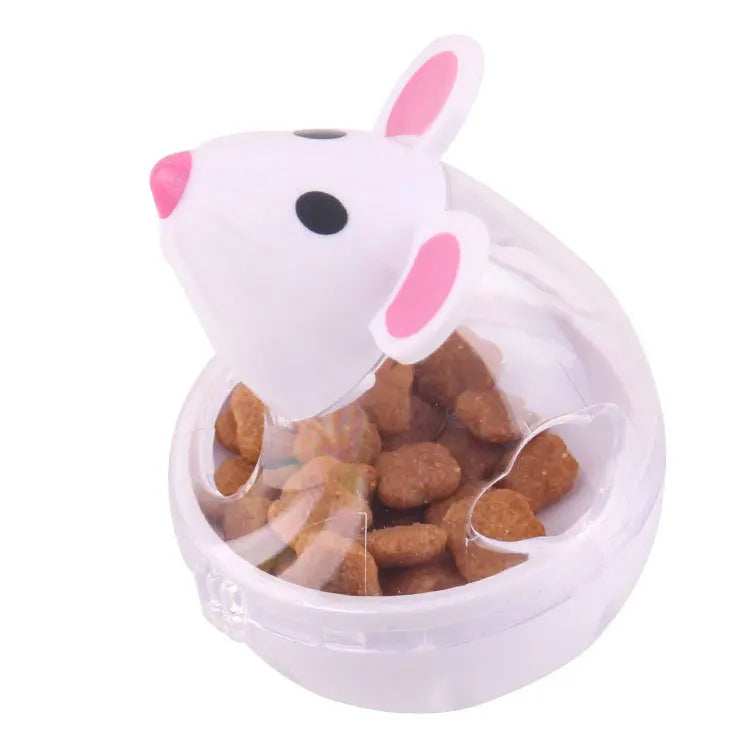 Cat Mice Food Tumbler Toy Ball, Interactive