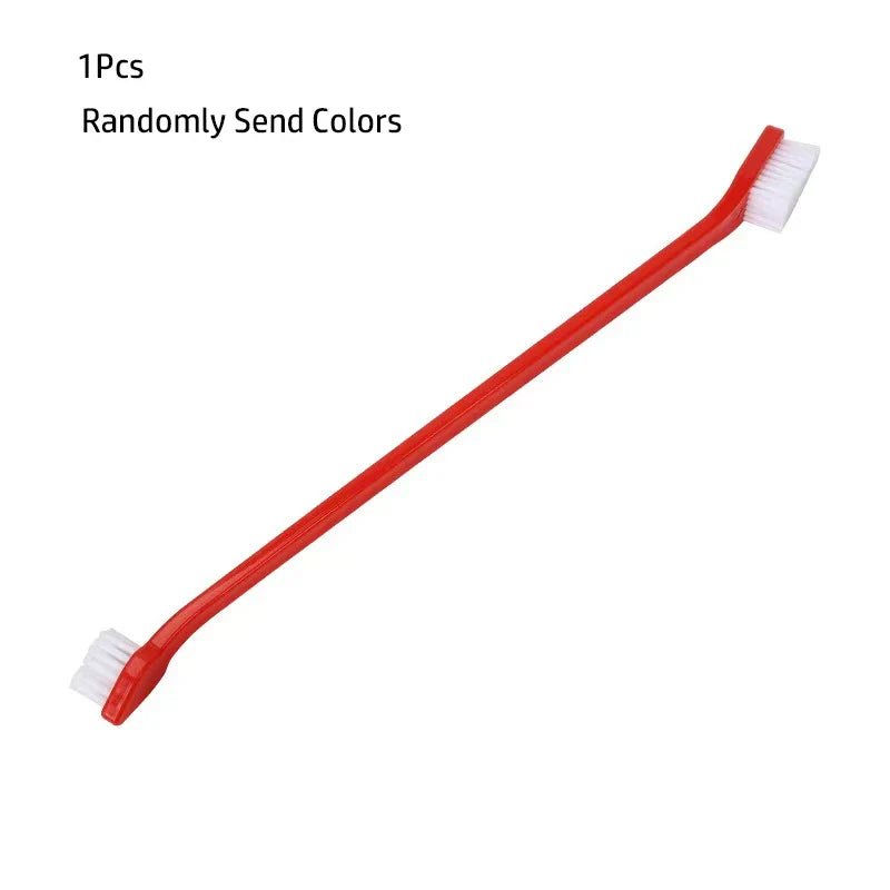 1 22cm Handle Tooth Brush for Dog & Cat Plastic Healthy – 3 Colors