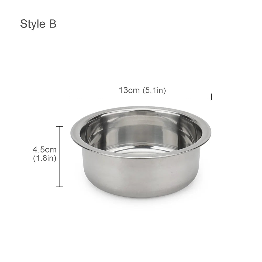 Rectangular Round Dog Cat Stainless Steel - ProPawPet.com