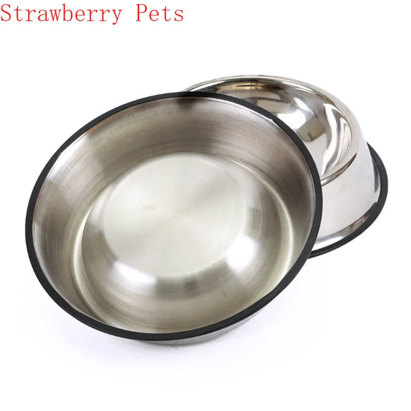 Stainless Steel Pet Dog Bowl Food Storage - ProPawPet.com