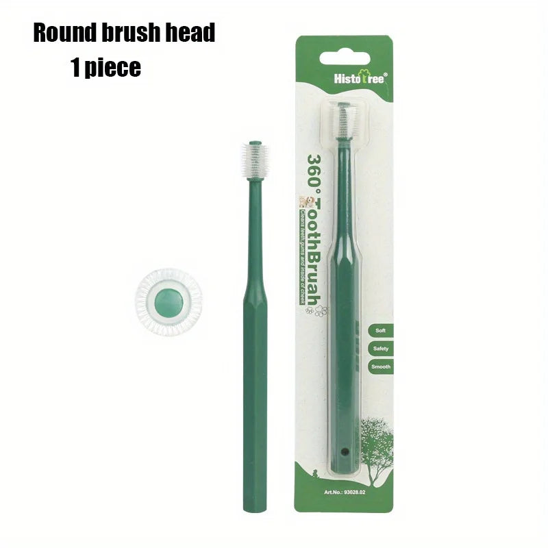360 Degrees Pet Toothbrush Cat Grooming Brush – 3 Colors