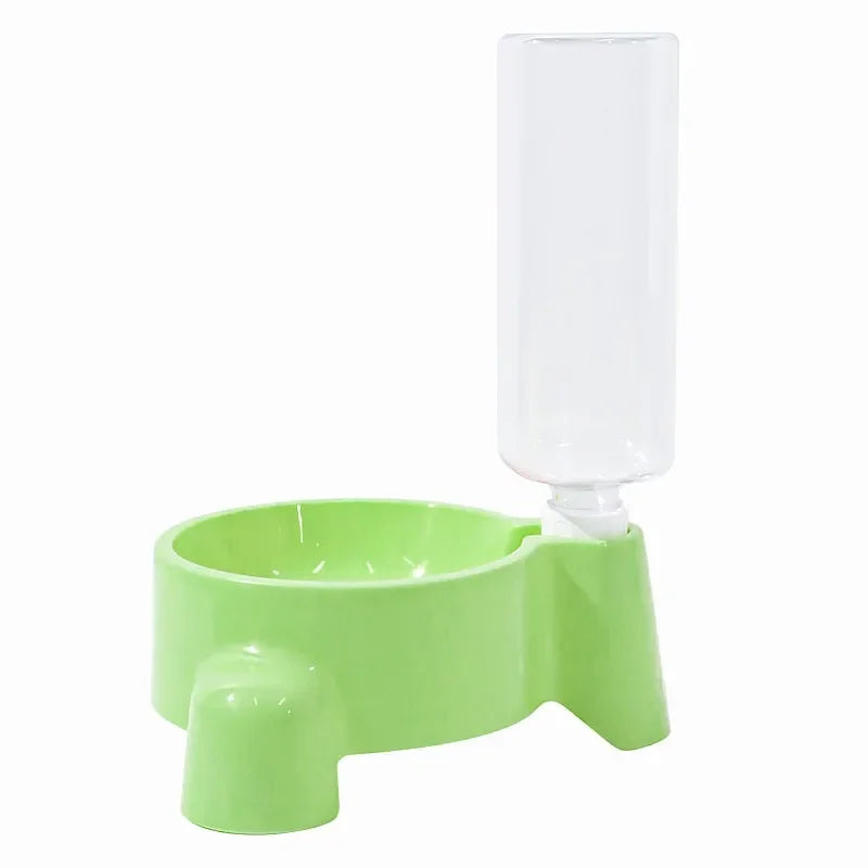 Dog Dish Water Bottle Feeder – Dog Supplies