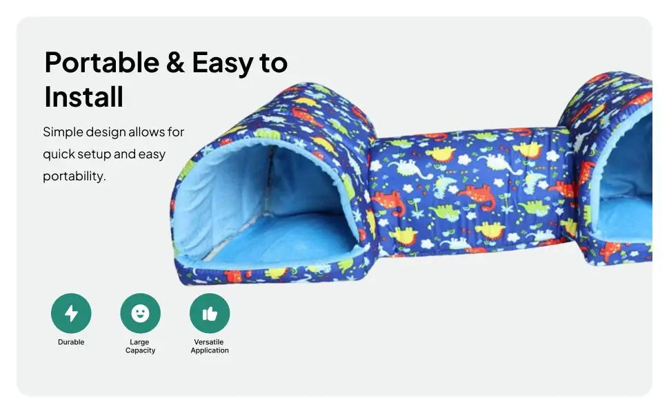 Guinea Pig Tunnel and Bed Hamster Hideout - ProPawPet.com